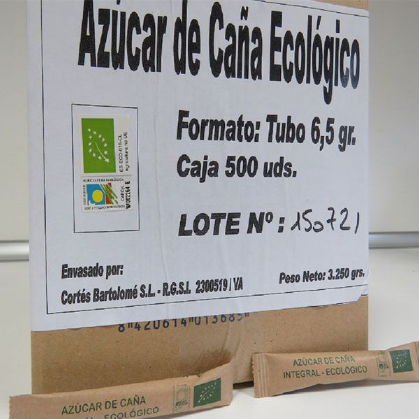 Azúcar-Integral-de-Caña-de-6,5-gr-en-caja-de-500u-Agr-Ecológica